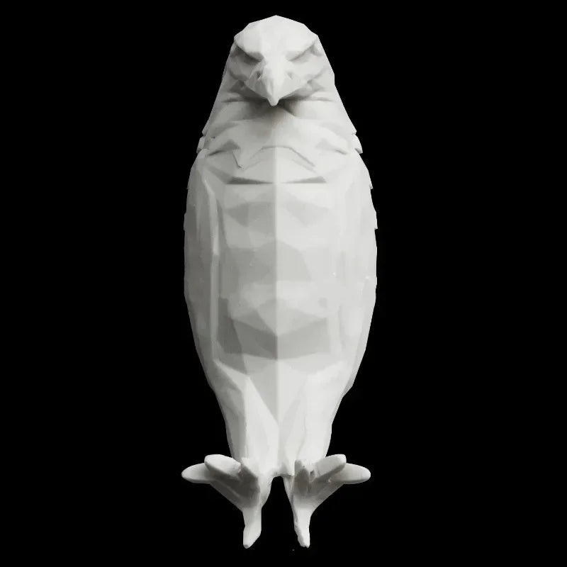 ShadowWings: 3D Owl & Eagle Wall Lamp – Artistic Bird-Shaped Light Projection