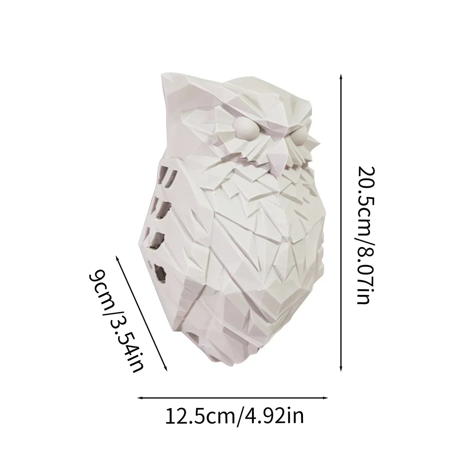 ShadowWings: 3D Owl & Eagle Wall Lamp – Artistic Bird-Shaped Light Projection
