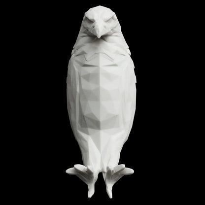 ShadowWings: 3D Owl & Eagle Wall Lamp – Artistic Bird-Shaped Light Projection